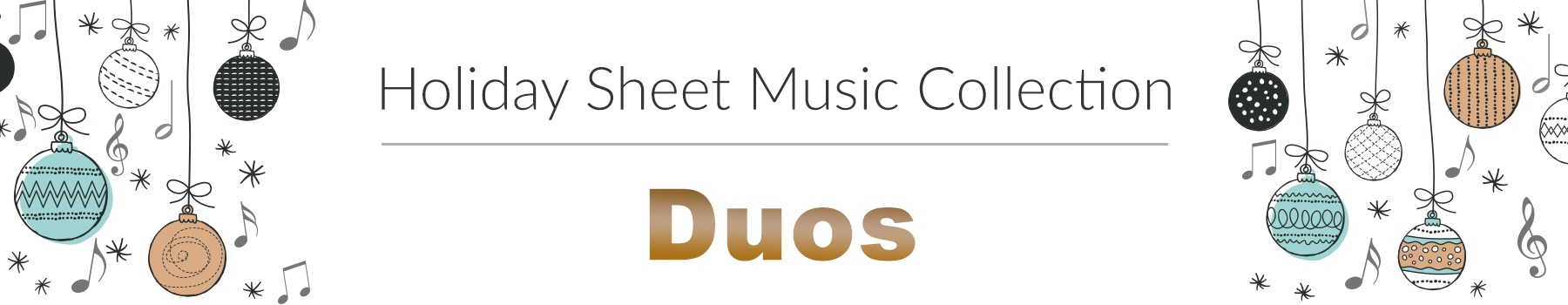 Holiday Sheet Music - Duos